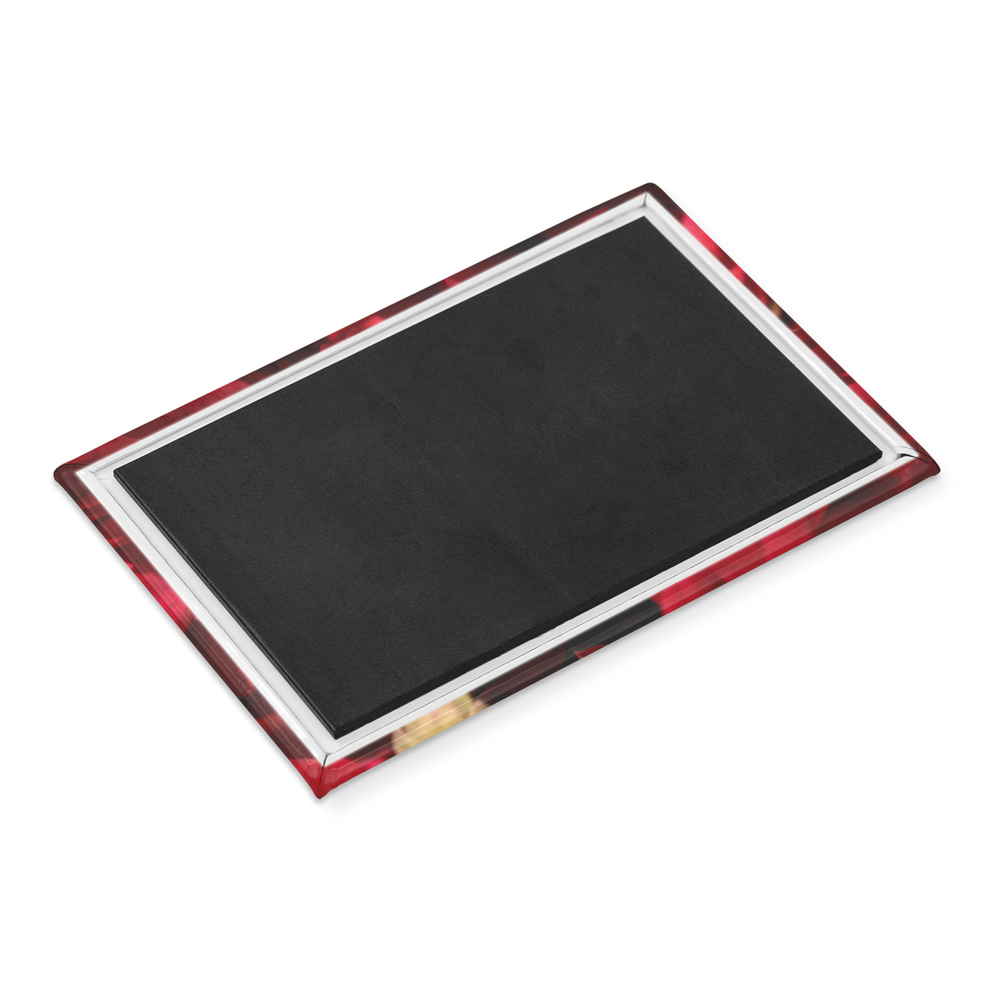 Striking_Scarlet_Rose_with_Velvety_Petal_RectangleButtonMagnet_H_AngleBottom_AS_Mockup.png