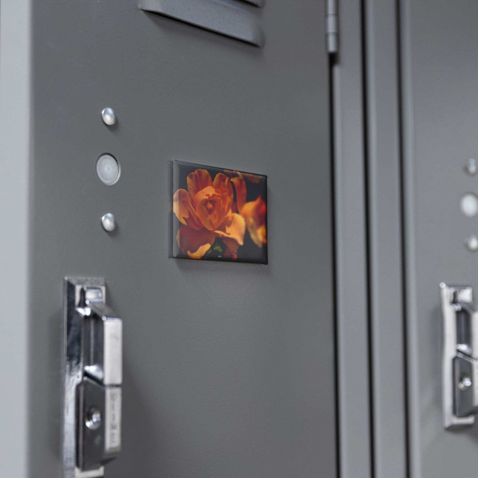 High_Contrast_Close-Up_of_Bold_Yellow_Ro_RectangleButtonMagnet_H_Locker_Mockup.png