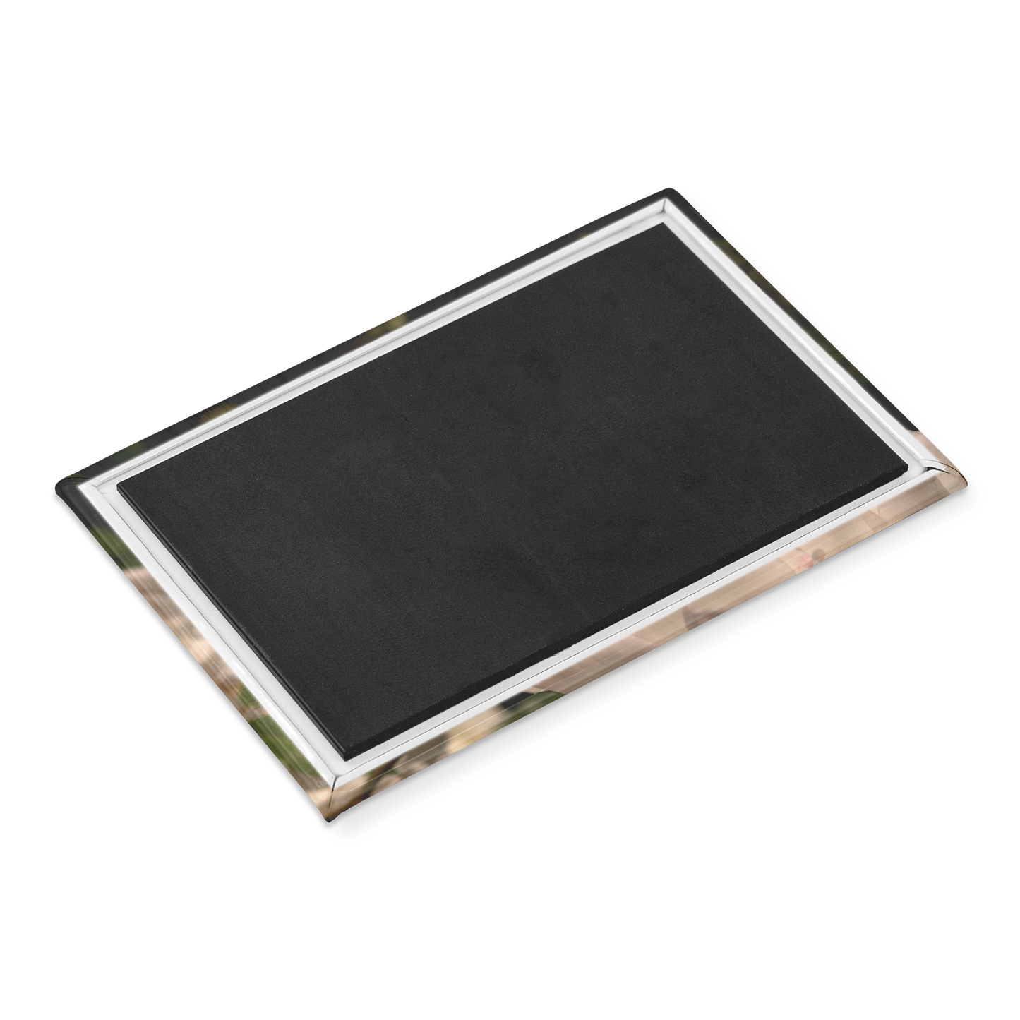 Pure_White_Rose_with_Honeybee_Rectangul_RectangleButtonMagnet_H_AngleBottom_AS_Mockup.png