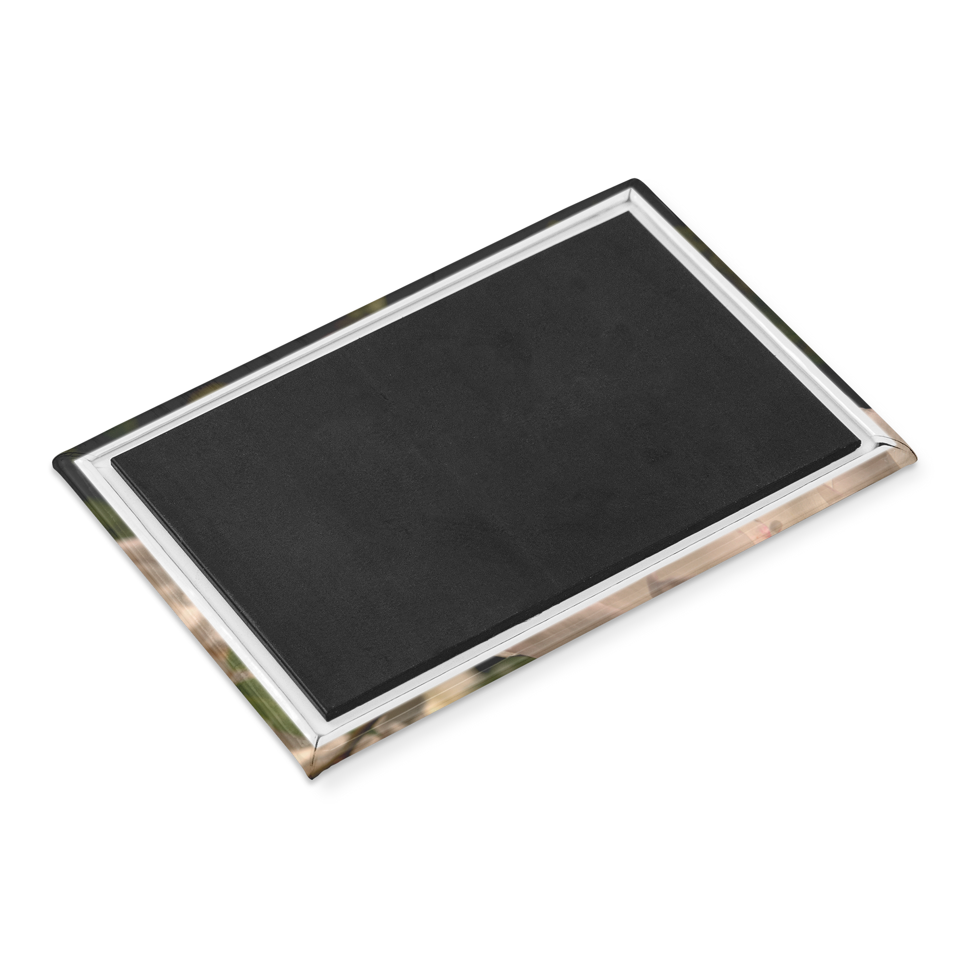Pure_White_Rose_with_Honeybee_Rectangul_RectangleButtonMagnet_H_AngleBottom_AS_Mockup.png