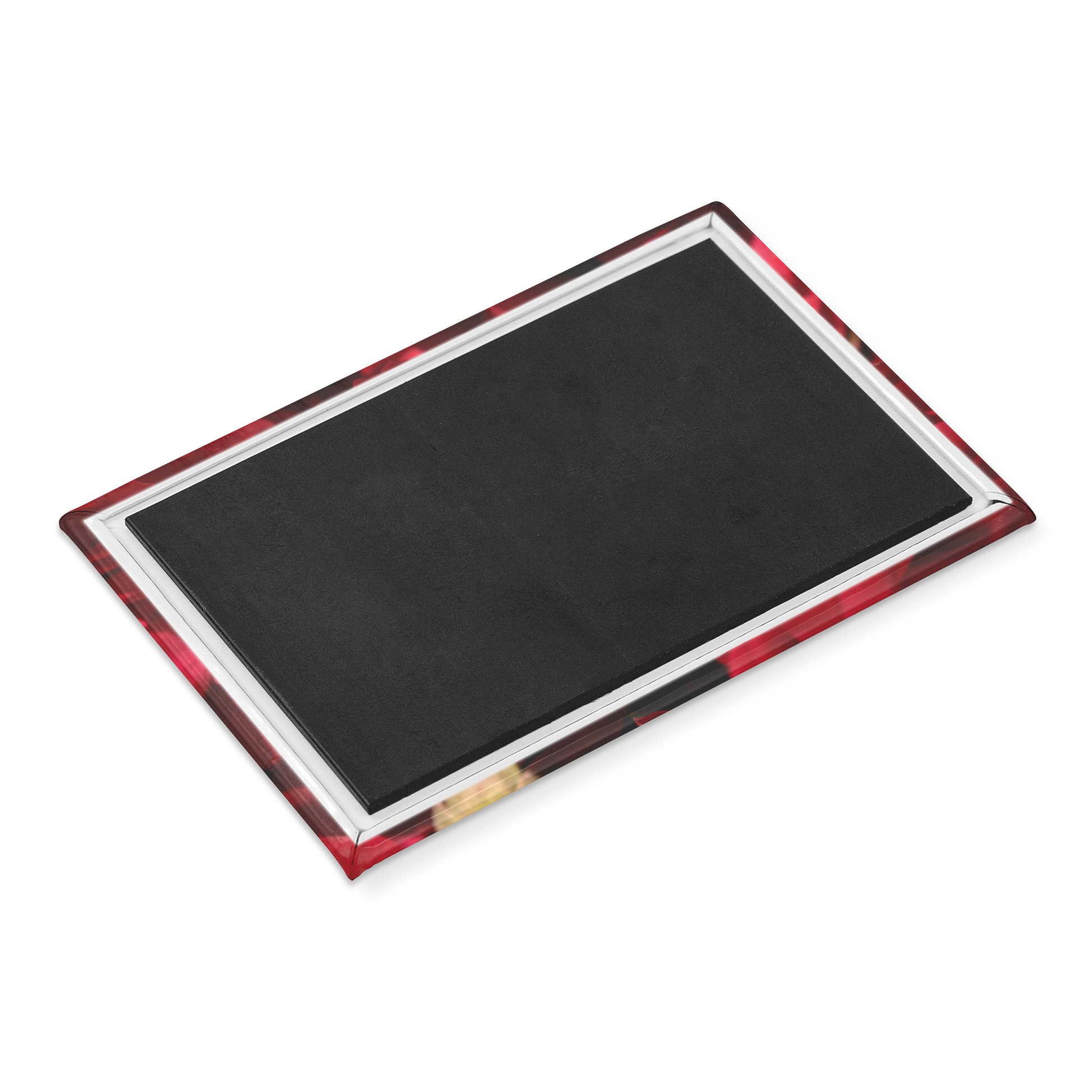 Striking_Scarlet_Rose_with_Velvety_Petal_RectangleButtonMagnet_H_AngleBottom_AS_Mockup.png