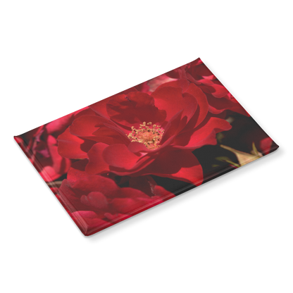 Striking_Scarlet_Rose_with_Velvety_Petal_RectangleButtonMagnet_H_Angle_Mockup.png
